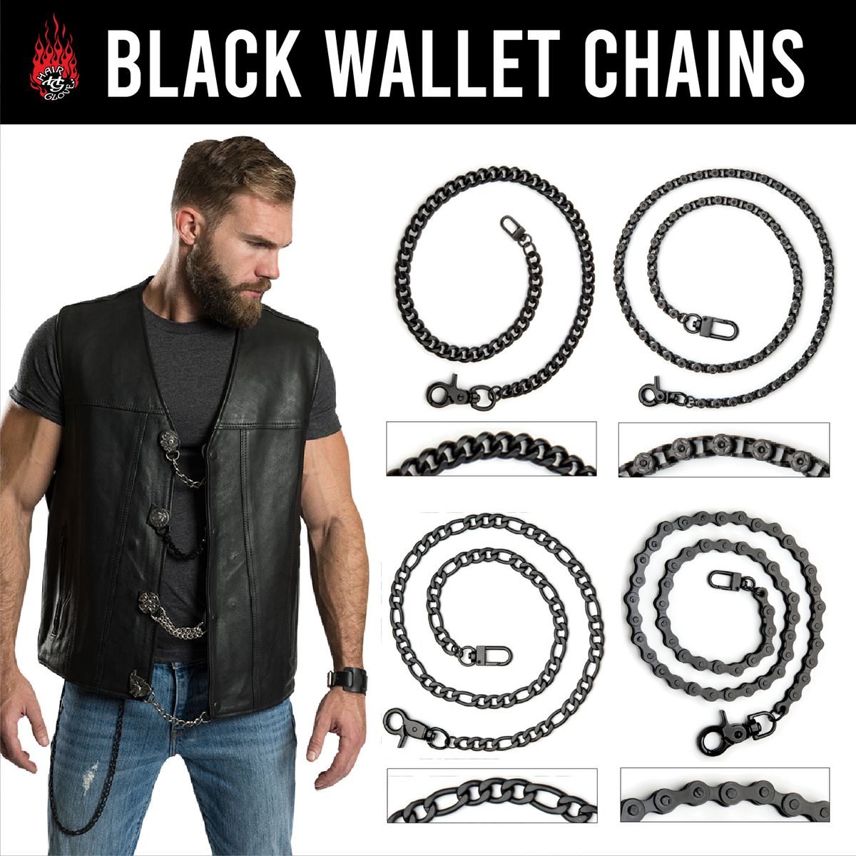 Wallet Chain for Men 