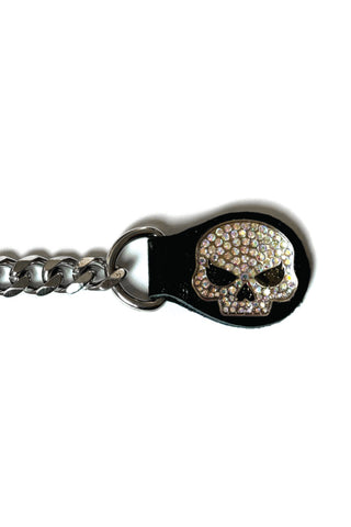 Iridescence Bling Skull 7" Women's Vest Extender