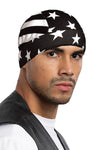 B.W. USA Flag Skull Cap Light Weight w/Inner Elastic Band