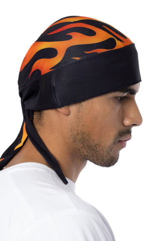 Flames Soaker Full-Head Wrap