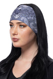 Grey Eagle Paisley w/Gems Ponytail EZ Bandz Soaker Series