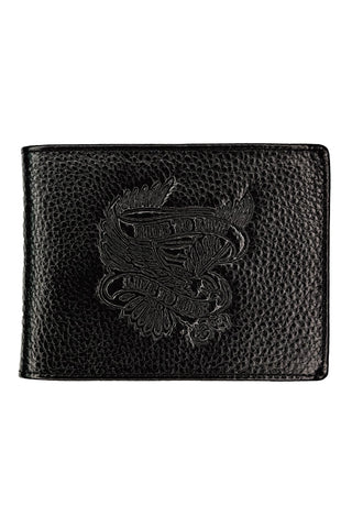 4 Inch Eagle Full Grain Leather Wallet