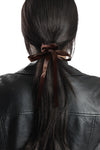 Black & Brown Scrunchies Set