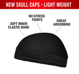 Eagle Skull Cap Light Weight w/Inner Elastic Band