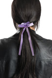 Black & Purple Scrunchies Set