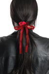 Black & Red Scrunchies Set